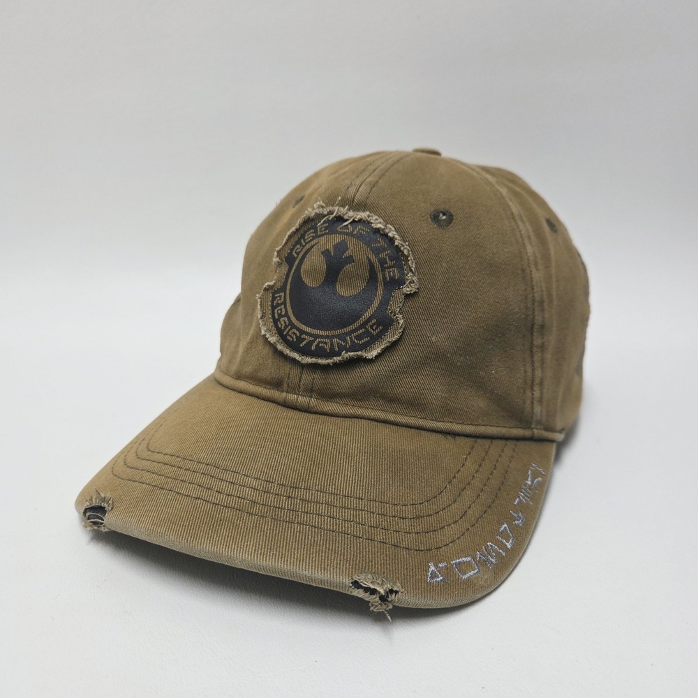 Disney Hat Adult Star Wars Galaxys Edge Rise of the Resistance Distressed Casual